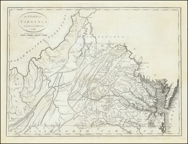 79-Virginia Map By John Reid