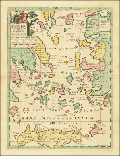 7-Greece Map By Edward Wells