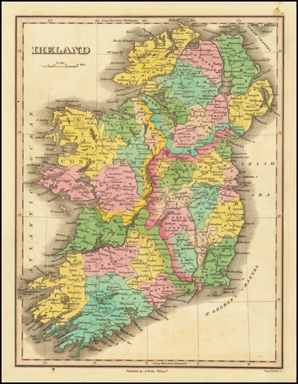 93-Ireland Map By Anthony Finley