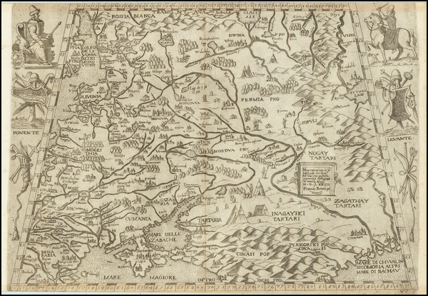 6-Russia and Ukraine Map By Ferrando Bertelli