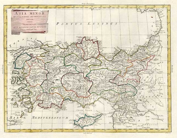 25-Europe, Turkey, Mediterranean, Asia, Turkey & Asia Minor and Balearic Islands Map By Antoni