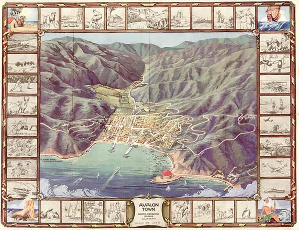 14-California Map By L.C.B. Co.