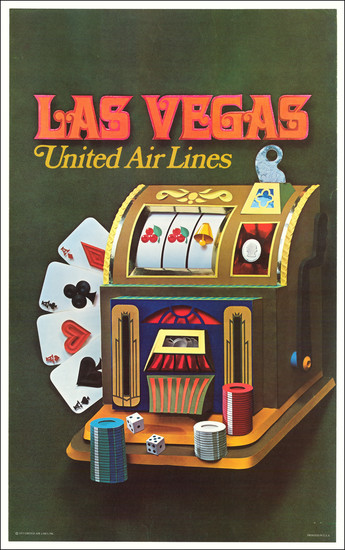 66-Nevada Map By United Airlines