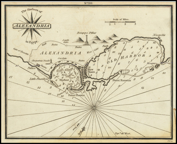 32-Egypt Map By William Heather