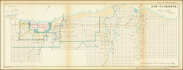 77-New Zealand Map By John Arrowsmith