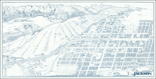 44-Wyoming and Pictorial Maps Map By Chris King