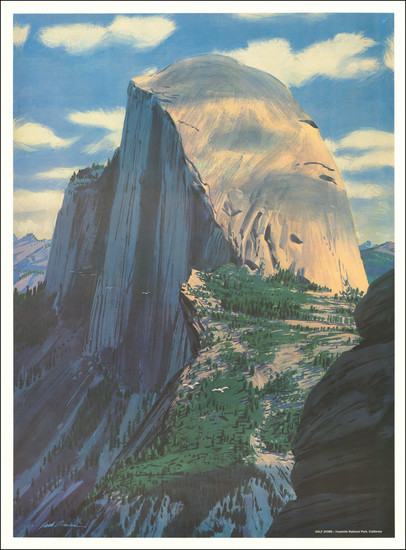 46-Yosemite Map By Jack Dumas