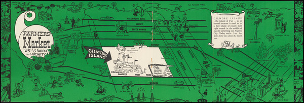 11-Pictorial Maps and Los Angeles Map By Anonymous