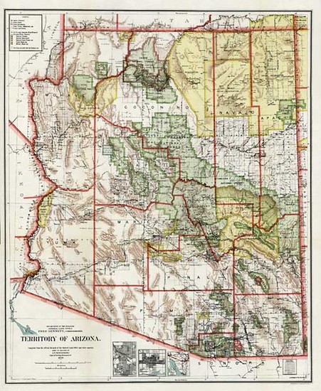 19-Southwest Map By General Land Office