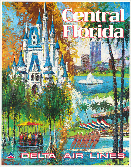 71-Florida Map By Delta Air Lines / Jack Laycox