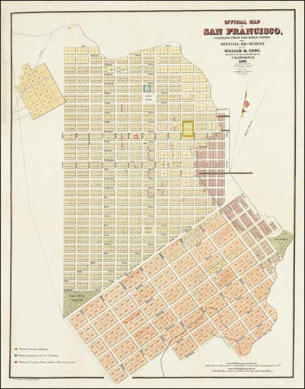 50-San Francisco & Bay Area Map By William Eddy