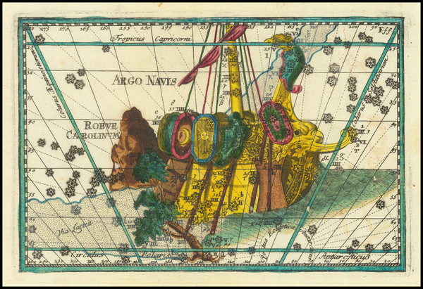 78-Celestial Maps Map By Corbinianus Thomas