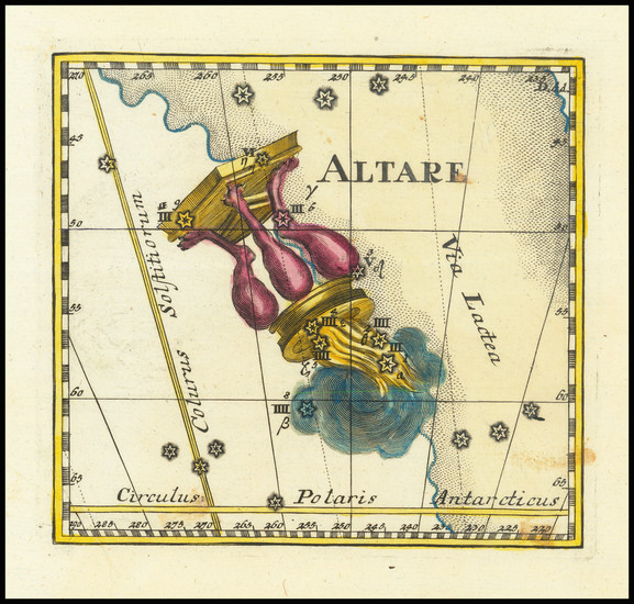 31-Celestial Maps Map By Corbinianus Thomas