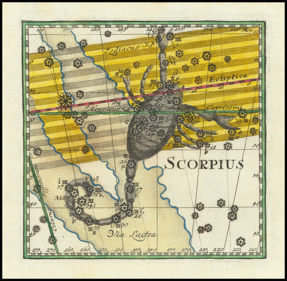 18-Celestial Maps Map By Corbinianus Thomas