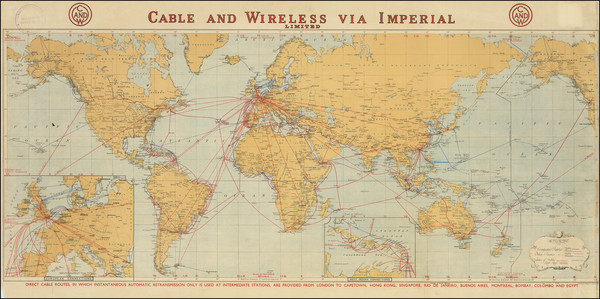 3-World Map By Edward Stanford