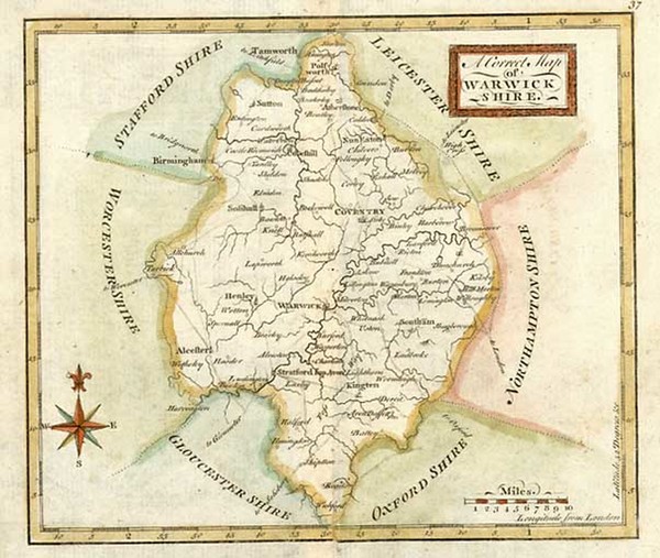 54-Europe and British Isles Map By Thomas Osborne