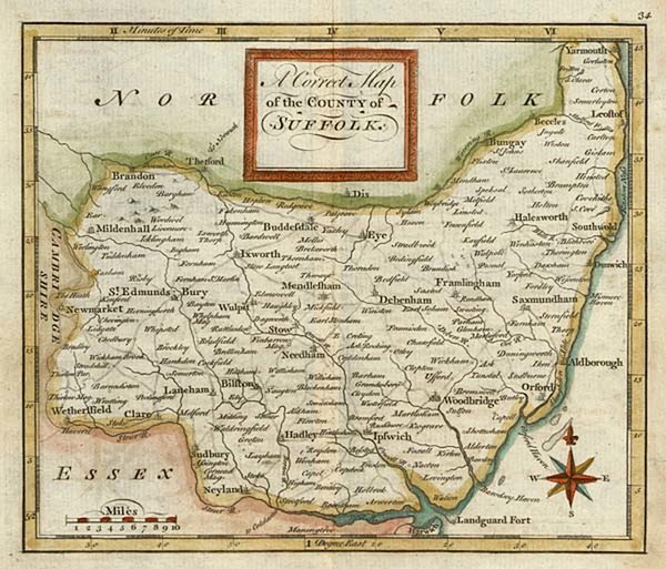 7-Europe and British Isles Map By Thomas Osborne