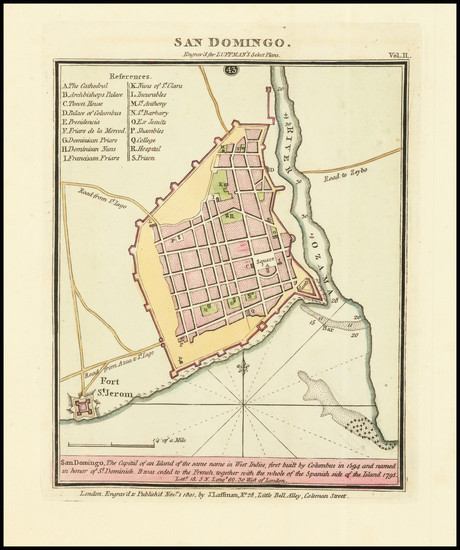 72-Hispaniola Map By John Luffman