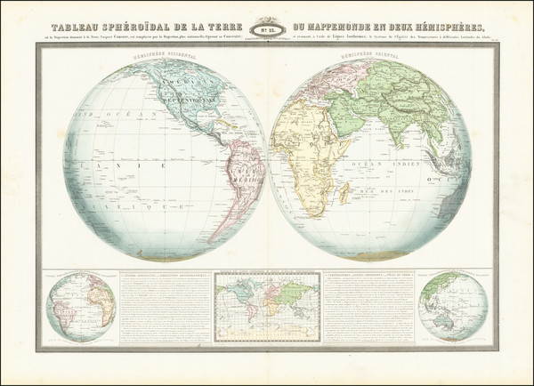 2-World Map By F.A. Garnier