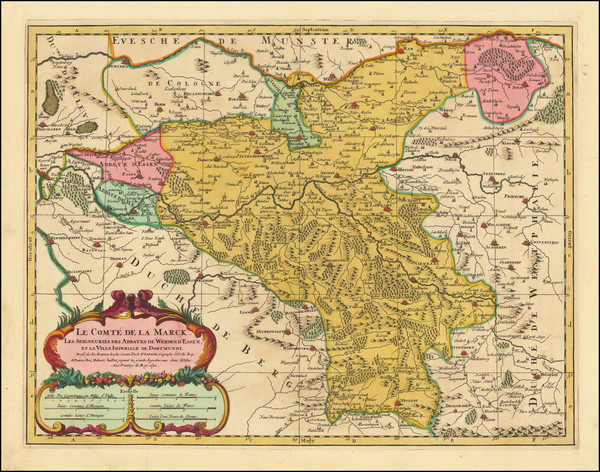 62-Mitteldeutschland Map By Alexis-Hubert Jaillot