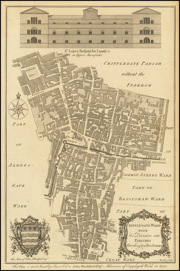 20-London Map By Benjamin Cole