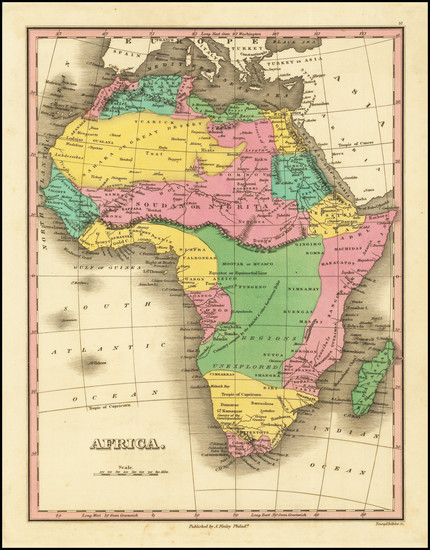 72-Africa Map By Anthony Finley