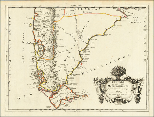 70-Argentina and Chile Map By Guillaume Sanson