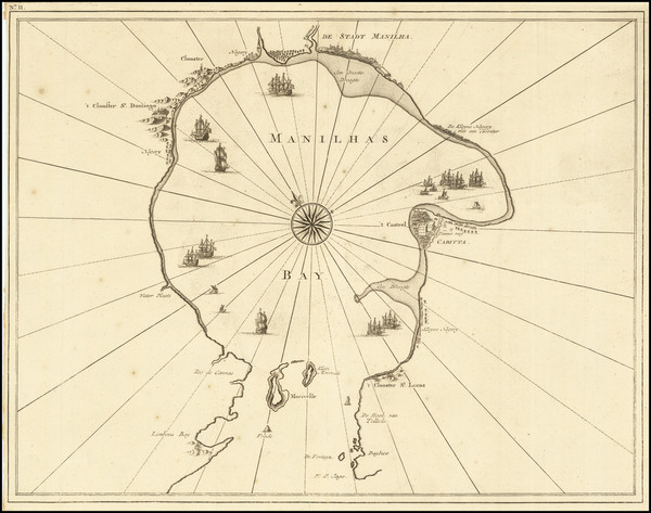 65-Philippines Map By Francois Valentijn