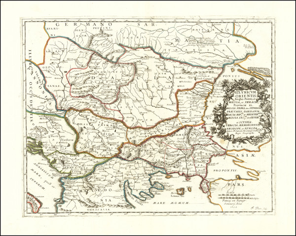 68-Romania, Serbia & Montenegro, Albania, Kosovo, Macedonia, Bulgaria, Turkey and Greece Map B