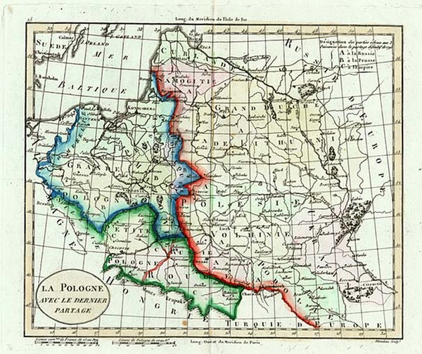 16-Europe, Poland, Baltic Countries and Germany Map By Alexandre Blondeau