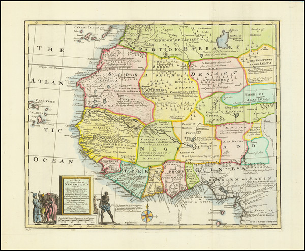 9-Africa and West Africa Map By 