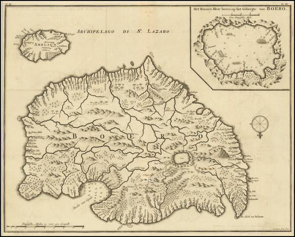 67-Indonesia Map By Francois Valentijn