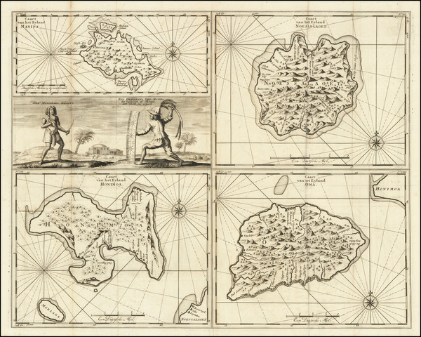 16-Indonesia and Other Islands Map By Francois Valentijn