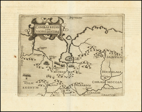 12-Polar Maps, Midwest, Plains, Rocky Mountains and Canada Map By Johannes Matalius Metellus