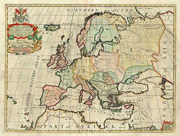 66-Europe and Europe Map By Edward Wells