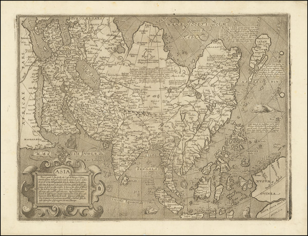 32-Asia and Philippines Map By Arnoldo di Arnoldi / Matteo Florimi