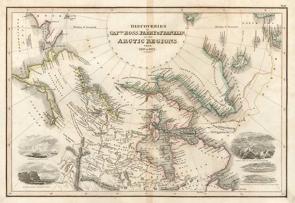 11-World, Polar Maps, Alaska and Canada Map By John Wyld