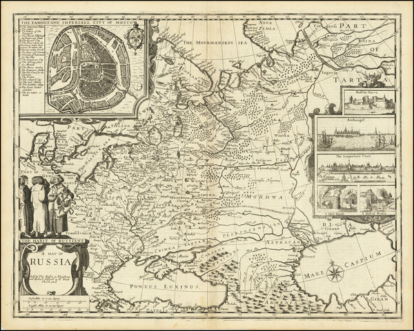 27-Russia and Ukraine Map By John Speed