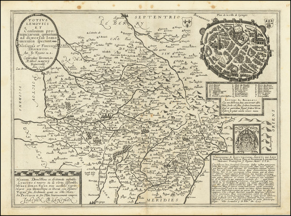 41-Grand Sud-Ouest Map By Maurice Bouguereau / Melchior Tavernier / Jean Fayen