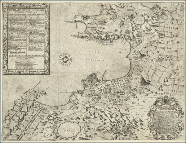 86-Southern Italy Map By Bartolomeo Grassi