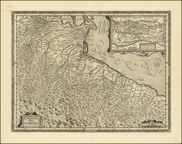 32-Italy Map By Johannes Baptista Vrients