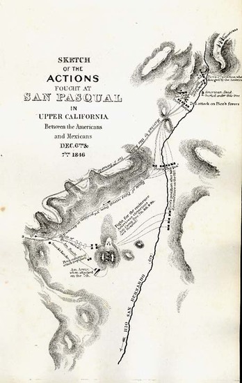 41-California Map By William Hemsley Emory