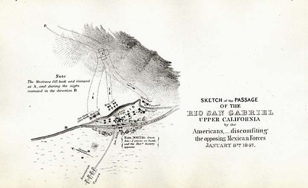 86-California Map By William Hemsley Emory