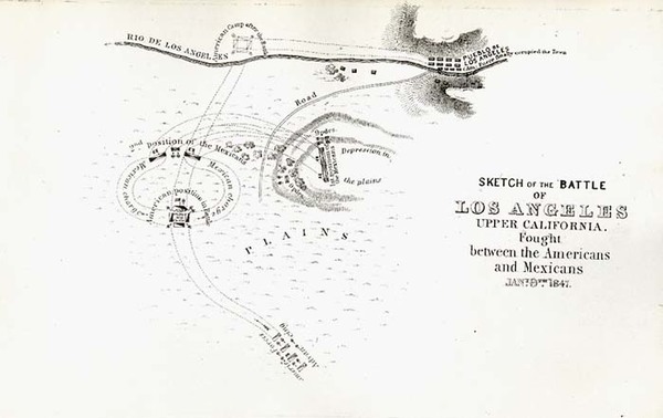 35-California Map By William Hemsley Emory