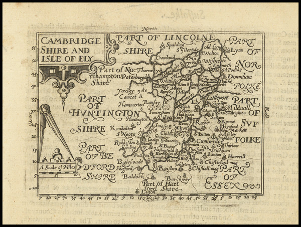 9-British Counties Map By John Bill