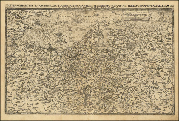 22-England, Netherlands, Belgium, France and Germany Map By Matthias Zündt