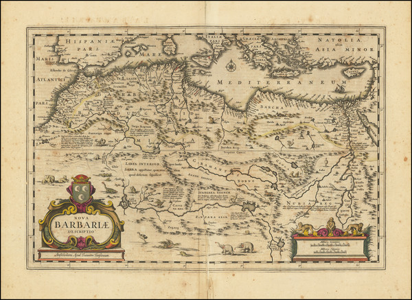 54-North Africa Map By Jan Jansson