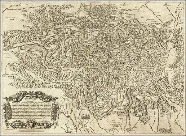 25-Switzerland Map By Antonio Salamanca / Jacob Bos