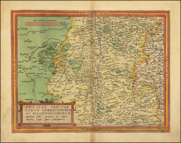 46-Mitteldeutschland Map By Gerard de Jode