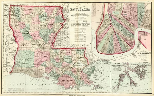 22-South Map By O.W. Gray